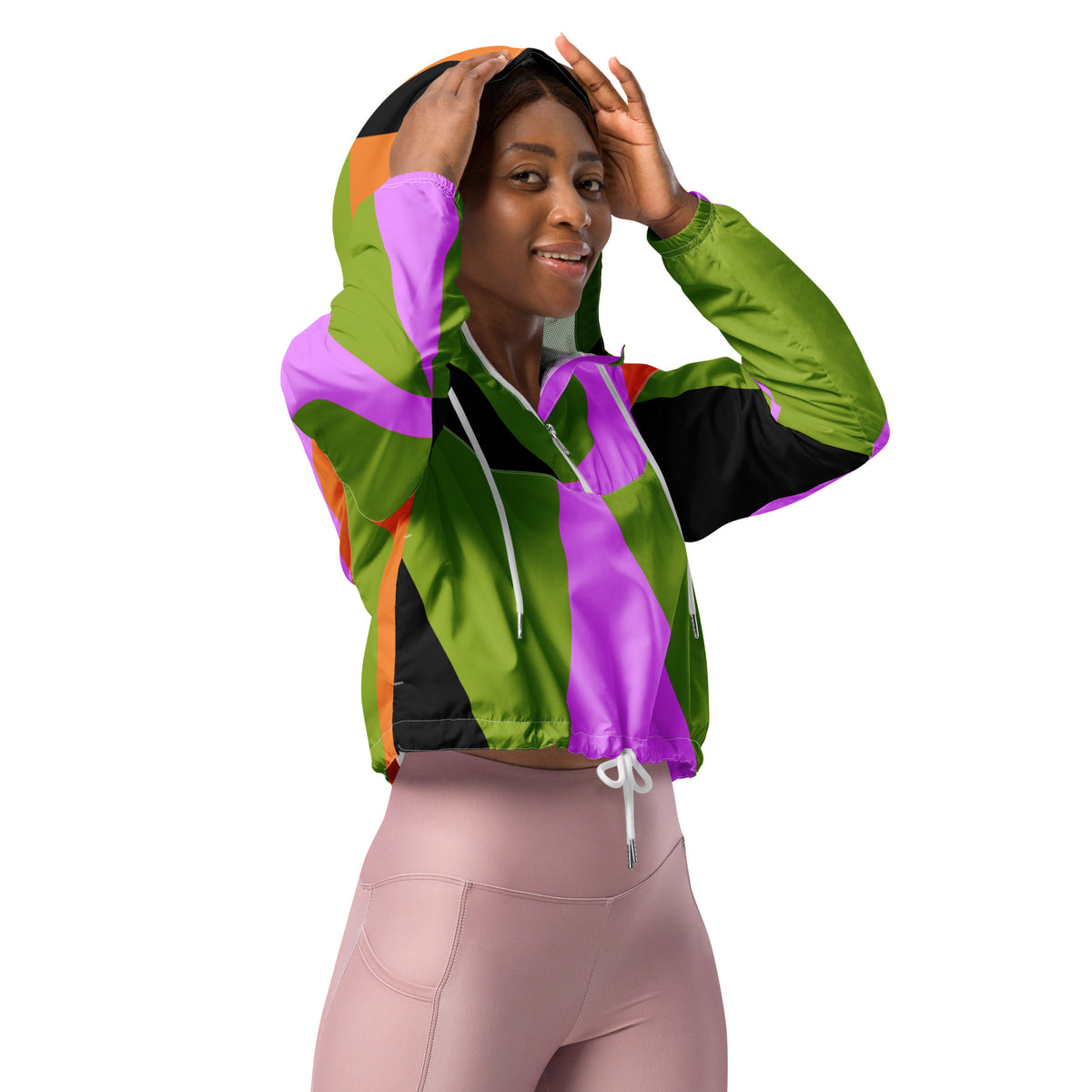 Women’s cropped windbreaker