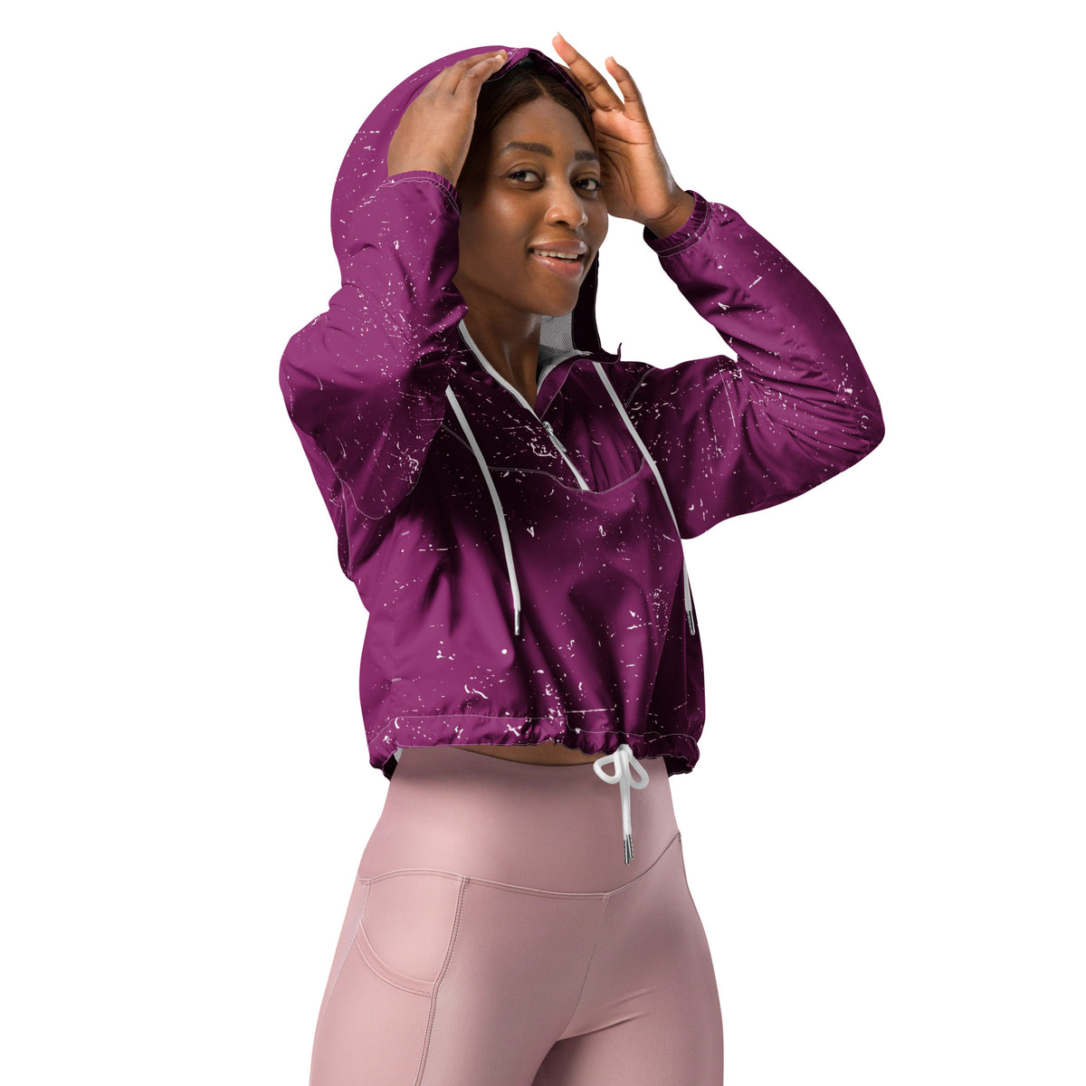 Women’s cropped windbreaker