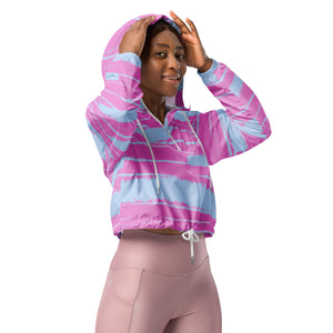 Women’s cropped windbreaker