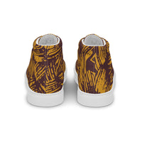 Women’s high top canvas shoes