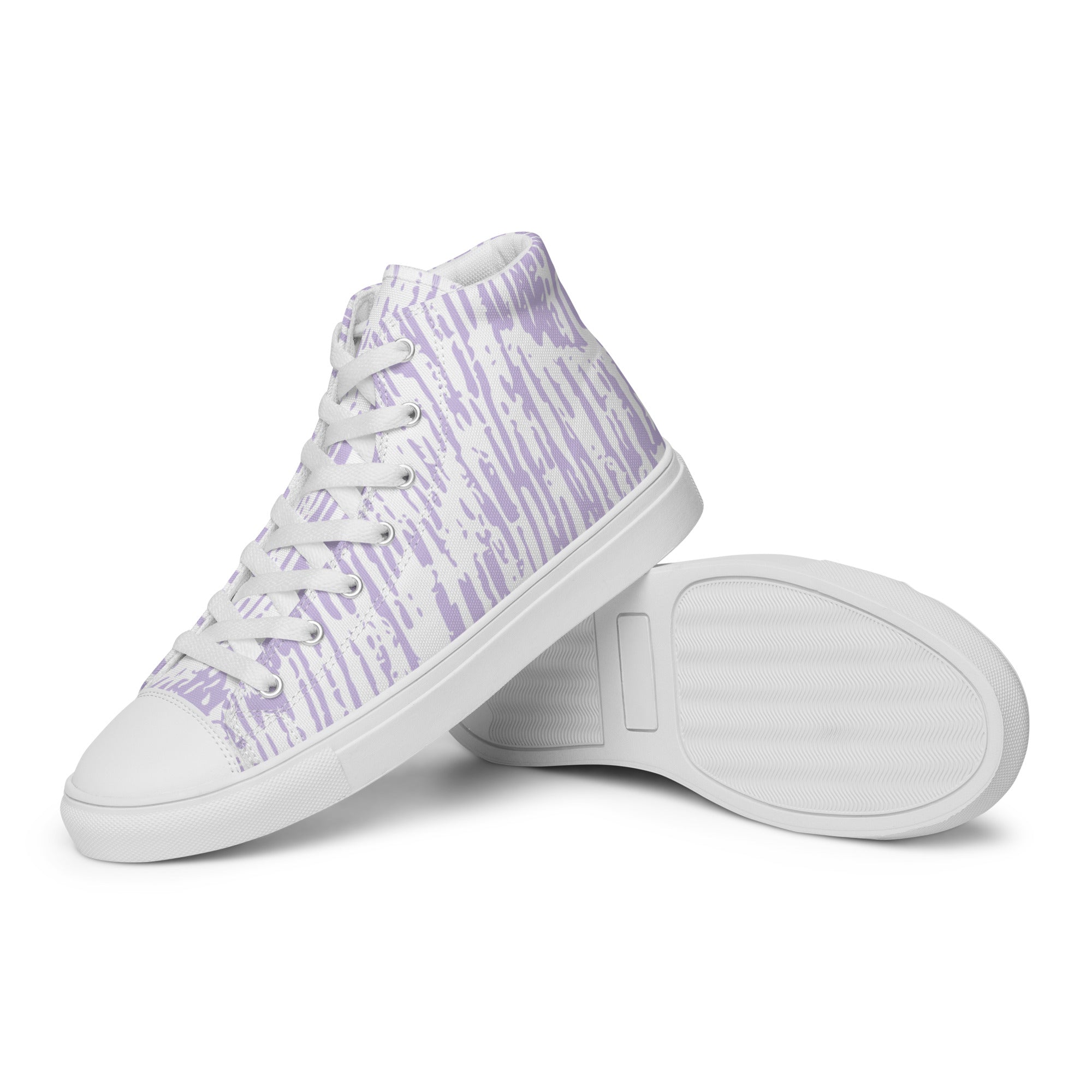 Women’s high top canvas shoes