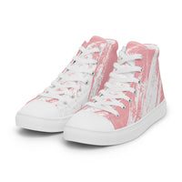 Women’s high top canvas shoes