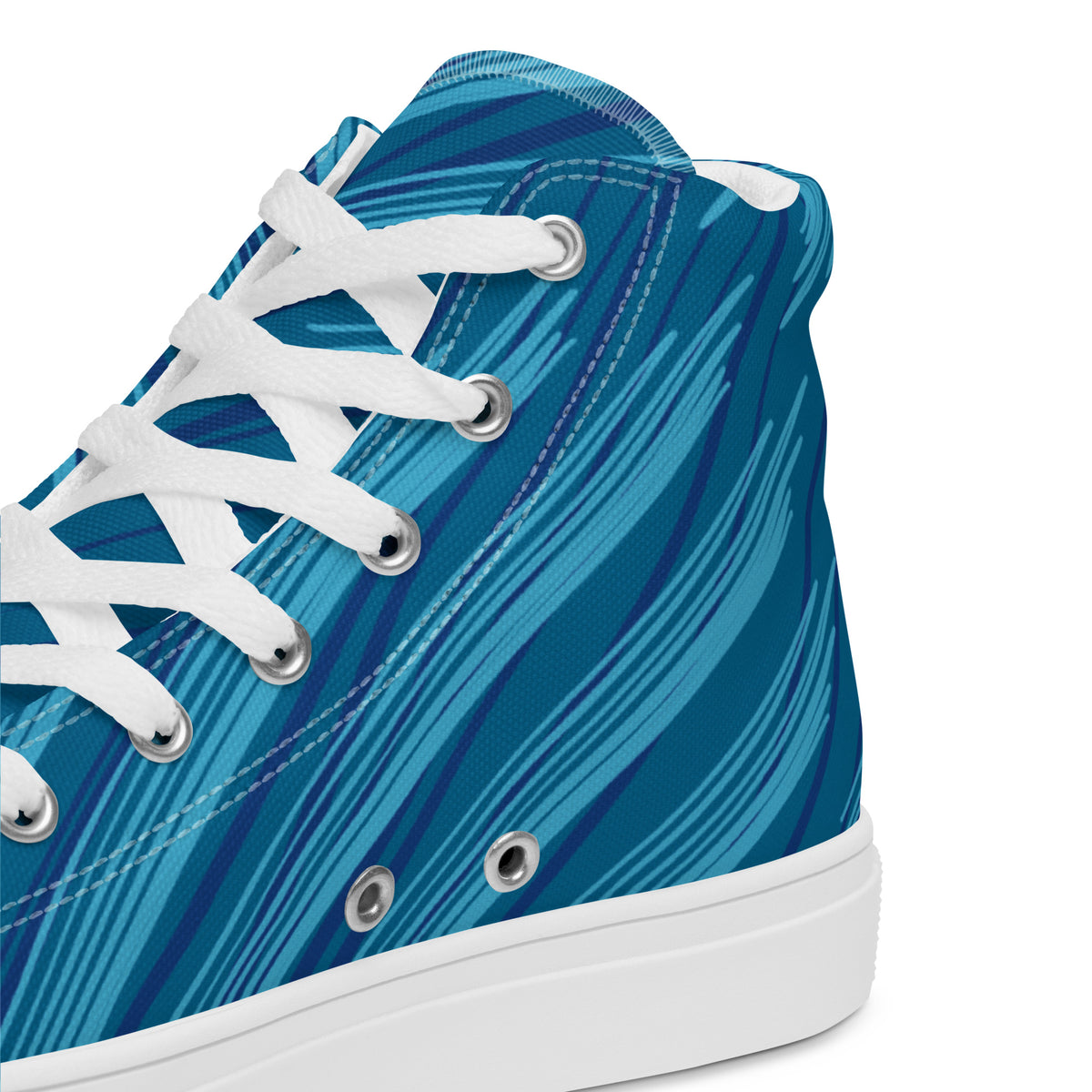 Women’s high top canvas shoes