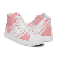 Women’s high top canvas shoes