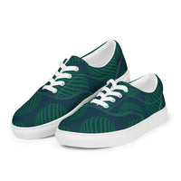 Women’s lace-up canvas