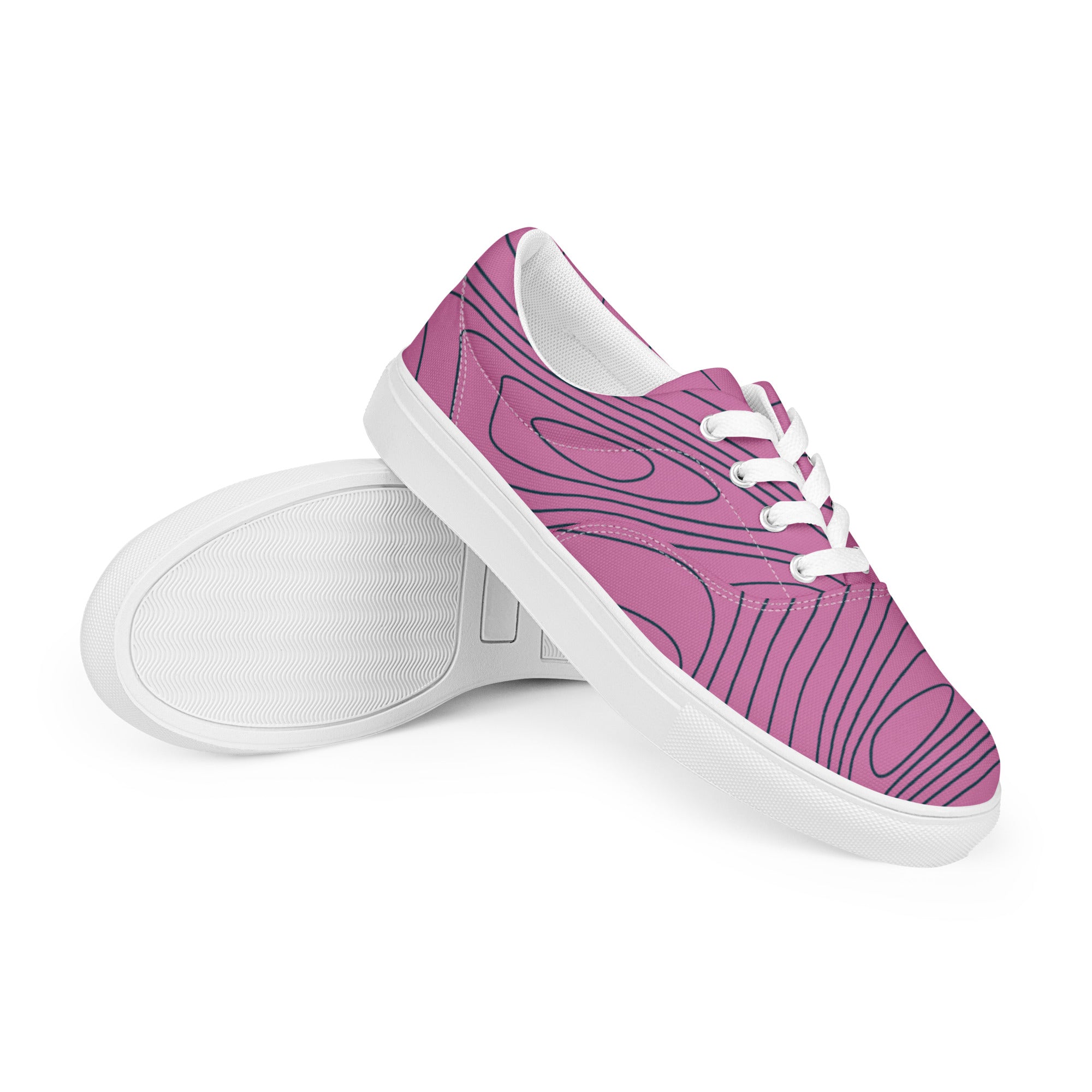 Women’s lace-up canvas